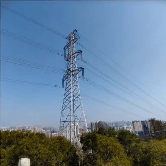 Power Transmission Power Supply Electrical Suspension Tension Corner Tranformation Steel Tube Iron Pole Tower