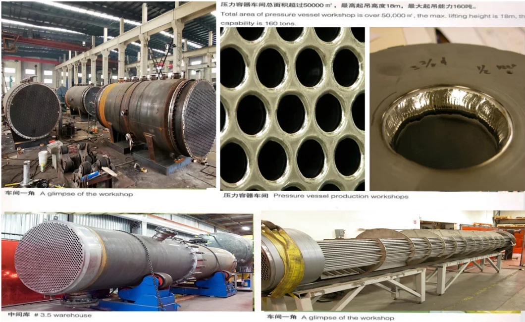 Stainless Steel (SS) 304 316/Titanium/Hastelloy/Nickel/PTFE/PVDF Lined Mixed Reaction Pressure Vessel