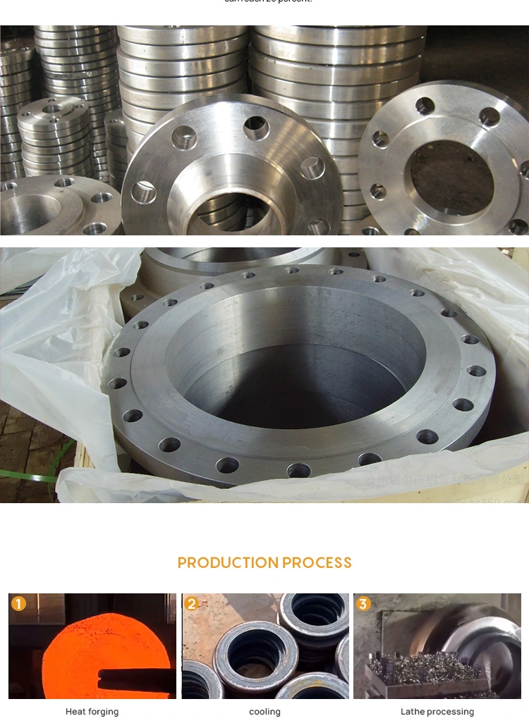 Manufacturers Can Custom Carbon Steel Titanium Stainless Steel 201 Weld Neck Flange