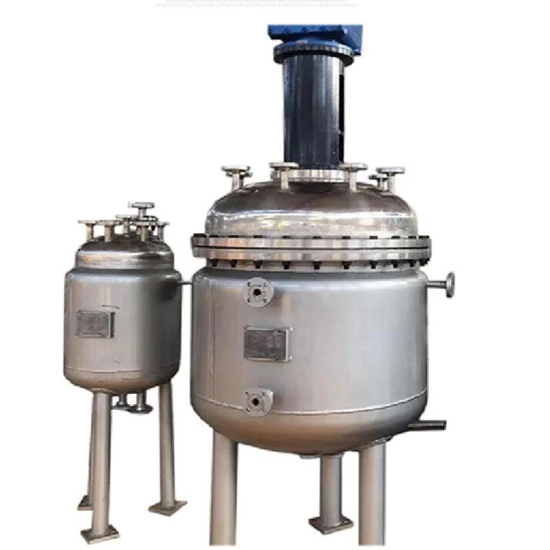 Stainless Steel (SS) 304 316/Titanium/Hastelloy/Nickel/PTFE/PVDF Lined Mixed Reaction Pressure Vessel