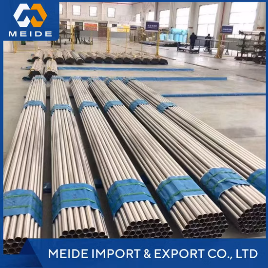 ASTM/B338/Gr7 High Temperature and Corrosion Resistant Titanium Alloy Tubes for Engines